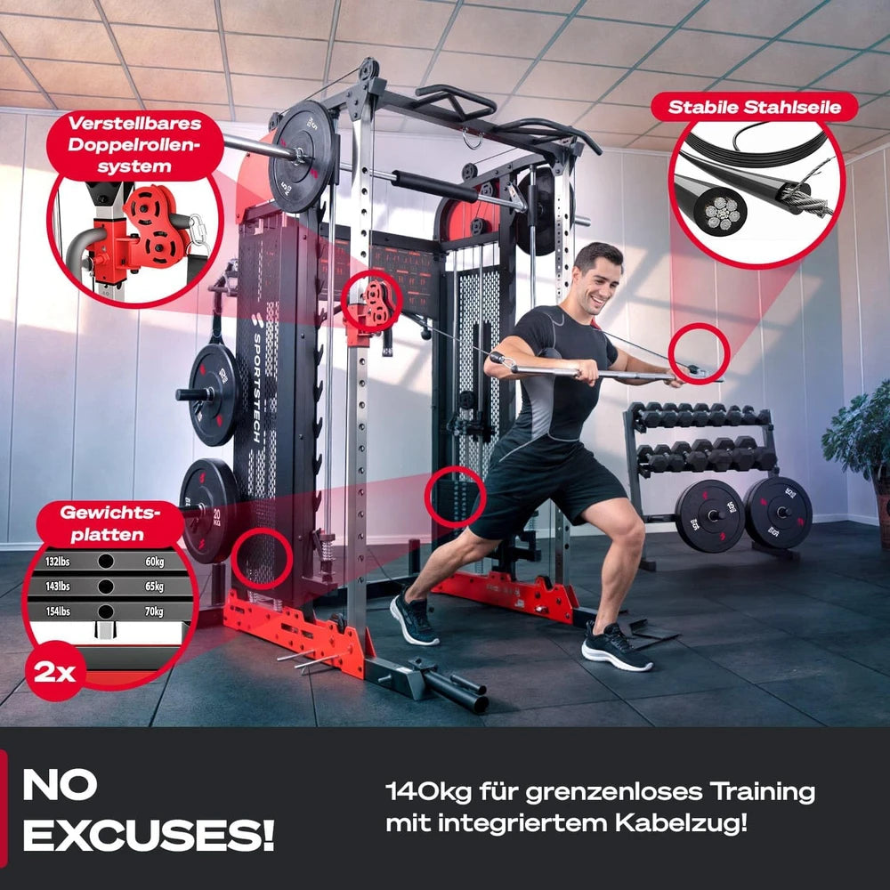 Sportstech Smith Machine für Zuhause