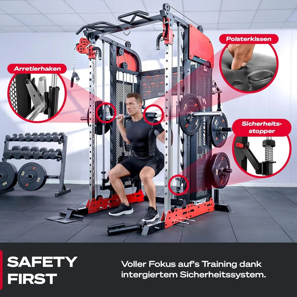 Sportstech Smith Machine für Zuhause