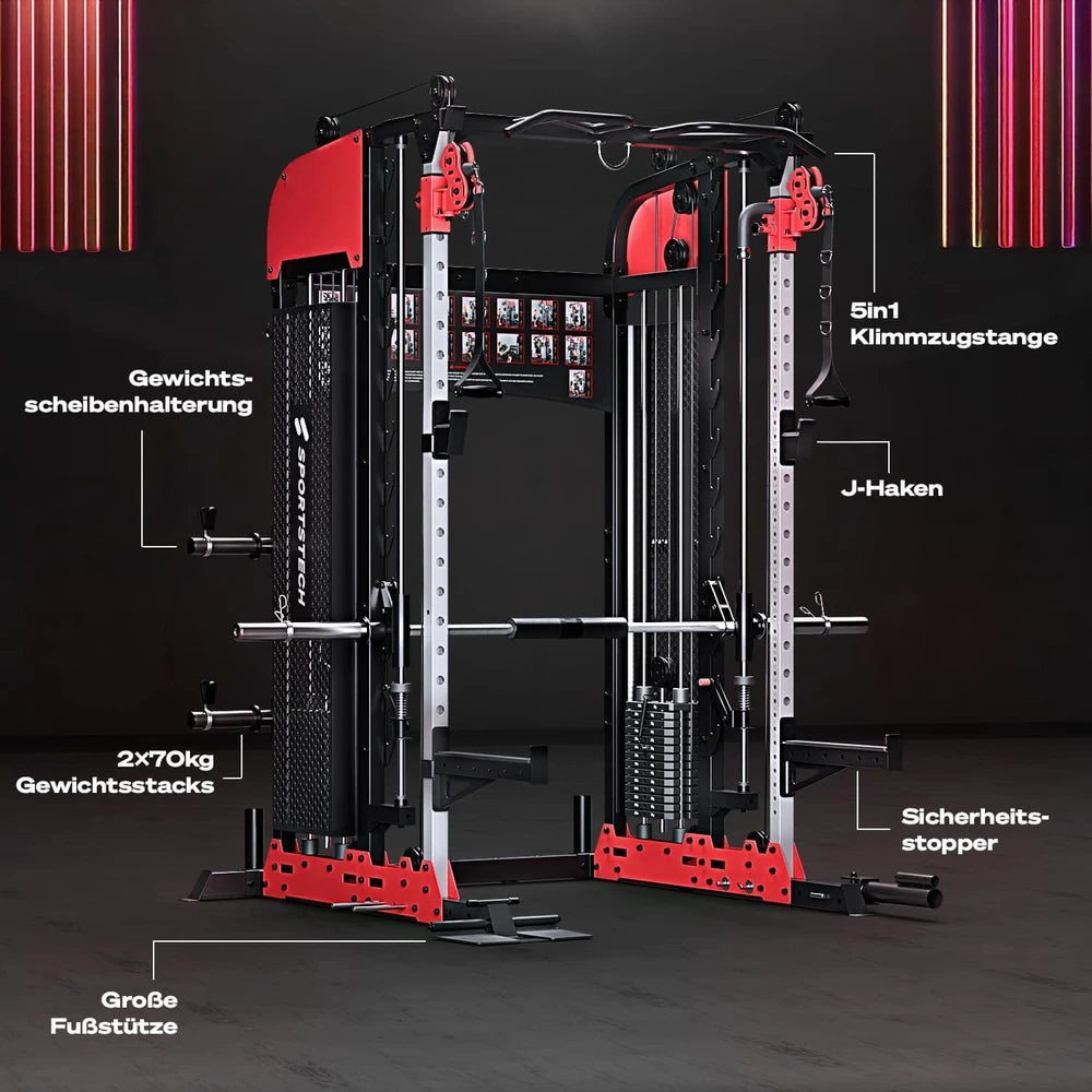 Sportstech Smith Machine für Zuhause