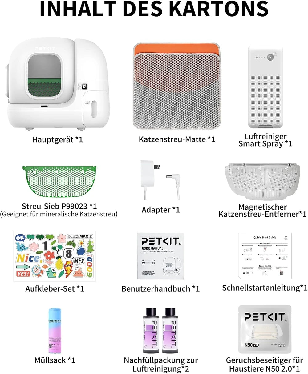 Selbstreinigende Katzentoilette Mehrere Katzen