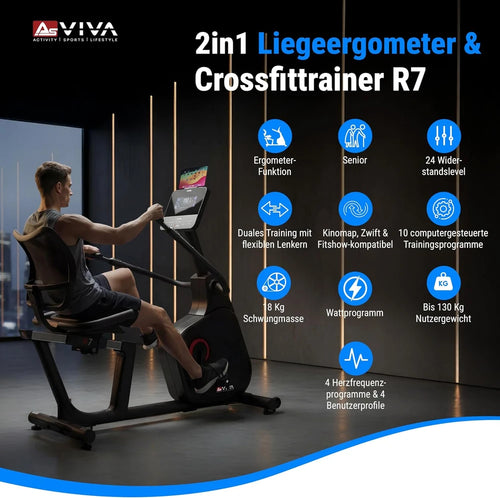 AsVIVA R7 Liegeergometer