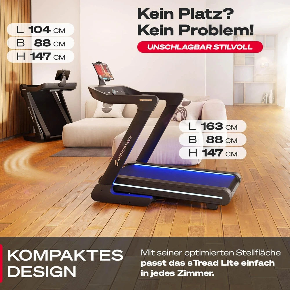 Sportstech sTread Lite Klappbares Laufband