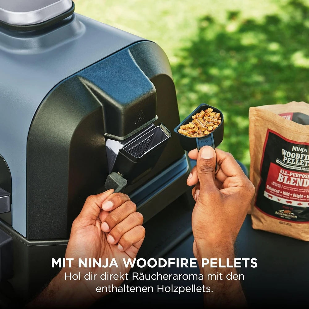 Ninja Woodfire Pro Connect XL Elektrischer BBQ Grill